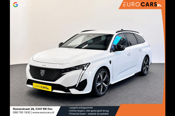 Peugeot 308 SW 1.6 Plug-in Hybrid 225 GT Navigatie Apple Carplay/Android Auto Camera Parkeersensoren Adaptive Cruise Control Stoelverwarming FULL LED Climate Control Virtual Cockpit Lichtmetalen velgen