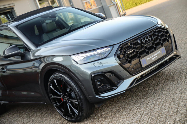 Audi Q5 55 TFSI e Quattro Competition S Edition S-Line 367pk Automaat|Luchtvering|Panoramadak|Virtual Cockpit|OLED Matrix|Trekhaak