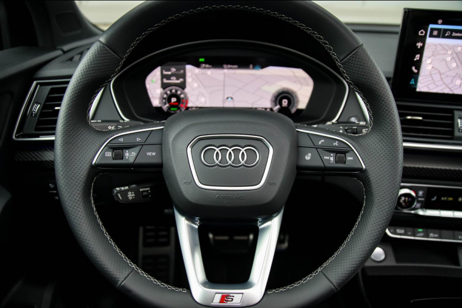 Audi Q5 55 TFSI e Quattro Competition Pro Line S S-Line 367pk Automaat|NIEUW MODEL|Panoramadak|Virtual Cockpit|Matrix|Camera|Black