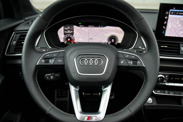 Audi Q5 55 TFSI e Quattro Competition Pro Line S S-Line 367pk Automaat|NIEUW MODEL|Panoramadak|Virtual Cockpit|Matrix|Camera|Black