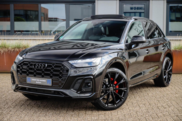 Audi Q5 55 TFSI e Quattro Competition Pro Line S S-Line 367pk Automaat|NIEUW MODEL|Panoramadak|Virtual Cockpit|Matrix|Camera|Black