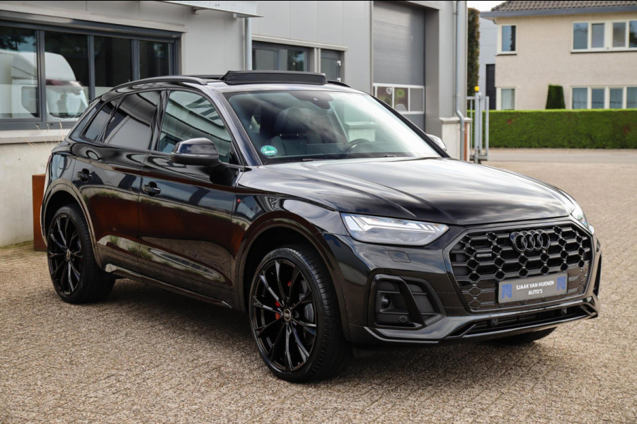 Audi Q5 55 TFSI e Quattro Competition Pro Line S S-Line 367pk Automaat|NIEUW MODEL|Panoramadak|Virtual Cockpit|Matrix|Camera|Black
