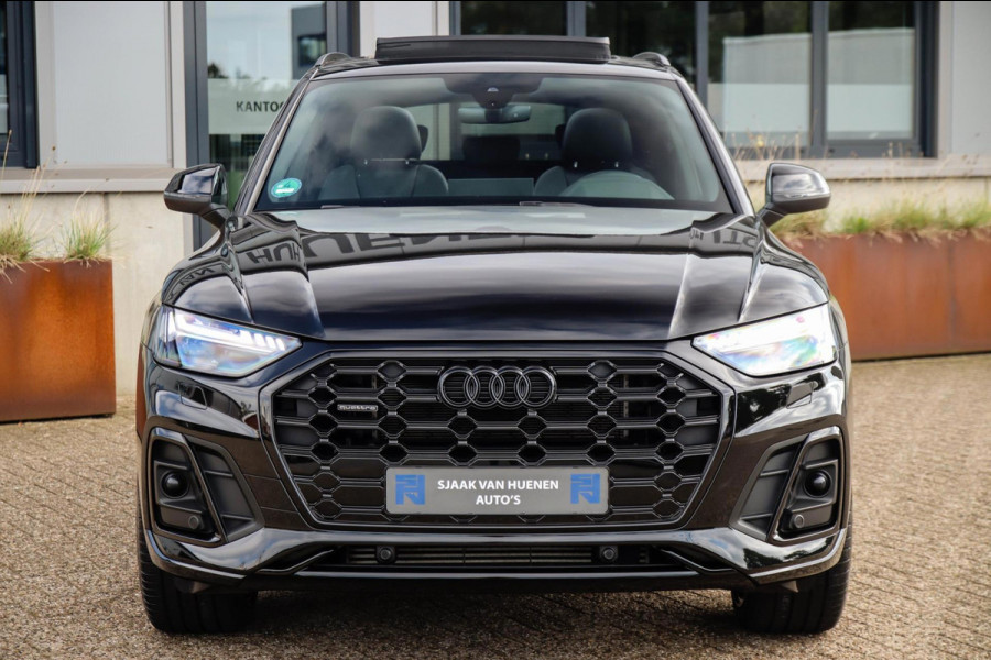 Audi Q5 55 TFSI e Quattro Competition Pro Line S S-Line 367pk Automaat|NIEUW MODEL|Panoramadak|Virtual Cockpit|Matrix|Camera|Black