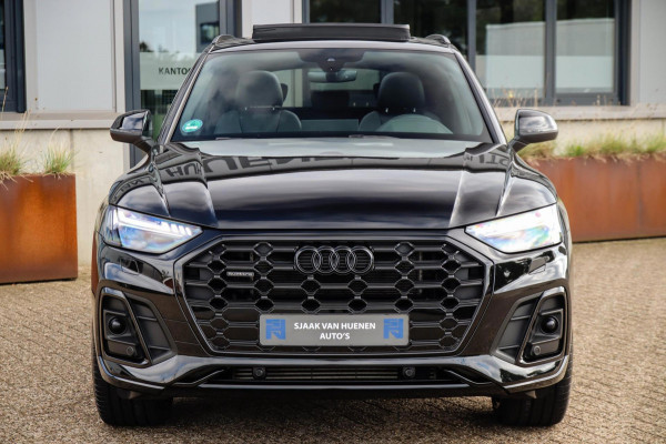 Audi Q5 55 TFSI e Quattro Competition Pro Line S S-Line 367pk Automaat|NIEUW MODEL|Panoramadak|Virtual Cockpit|Matrix|Camera|Black
