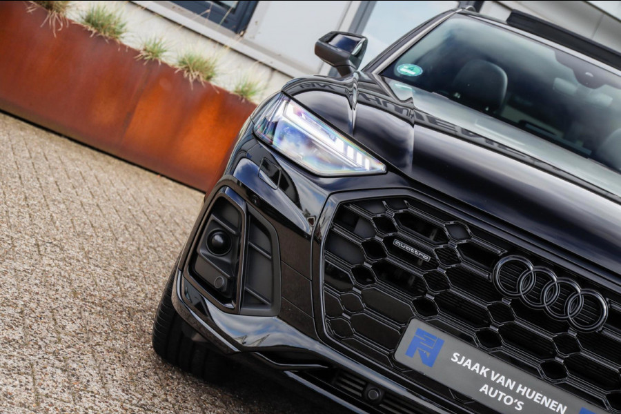 Audi Q5 55 TFSI e Quattro Competition Pro Line S S-Line 367pk Automaat|NIEUW MODEL|Panoramadak|Virtual Cockpit|Matrix|Camera|Black