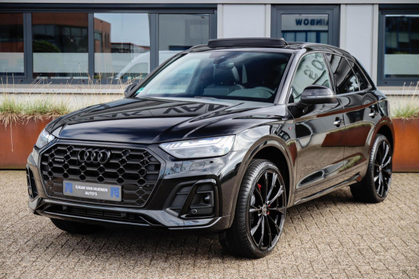 Audi Q5 55 TFSI e Quattro Competition Pro Line S S-Line 367pk Automaat|NIEUW MODEL|Panoramadak|Virtual Cockpit|Matrix|Camera|Black