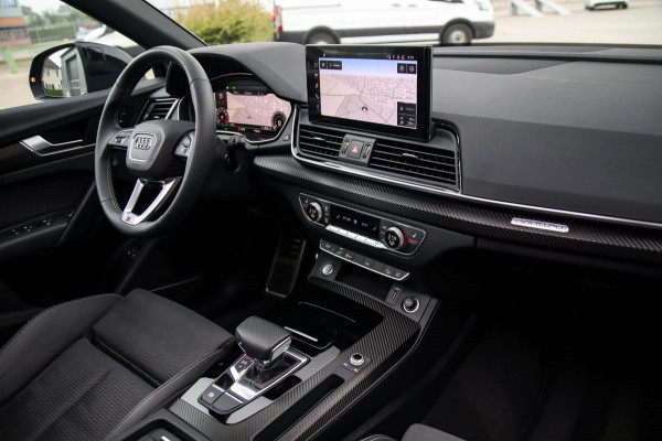 Audi Q5 55 TFSI e Quattro Competition Pro Line S S-Line 367pk Automaat|NIEUW MODEL|Panoramadak|Virtual Cockpit|Matrix|Camera|Black
