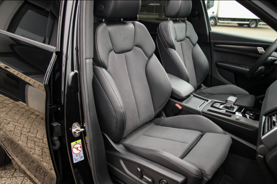 Audi Q5 55 TFSI e Quattro Competition Pro Line S S-Line 367pk Automaat|NIEUW MODEL|Panoramadak|Virtual Cockpit|Matrix|Camera|Black