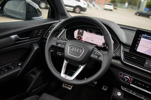 Audi Q5 55 TFSI e Quattro Competition Pro Line S S-Line 367pk Automaat|NIEUW MODEL|Panoramadak|Virtual Cockpit|Matrix|Camera|Black