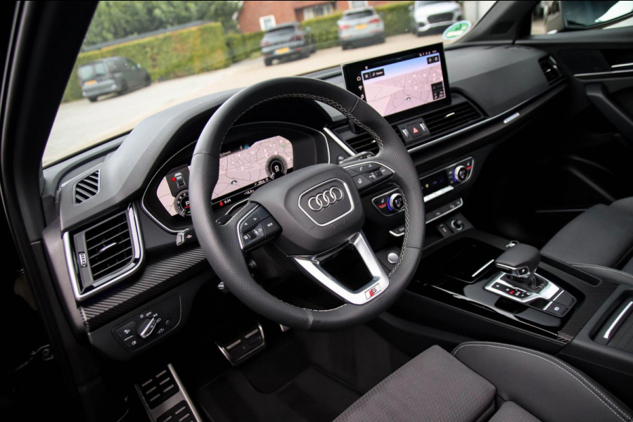 Audi Q5 55 TFSI e Quattro Competition Pro Line S S-Line 367pk Automaat|NIEUW MODEL|Panoramadak|Virtual Cockpit|Matrix|Camera|Black