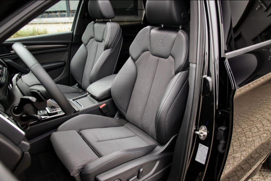 Audi Q5 55 TFSI e Quattro Competition Pro Line S S-Line 367pk Automaat|NIEUW MODEL|Panoramadak|Virtual Cockpit|Matrix|Camera|Black