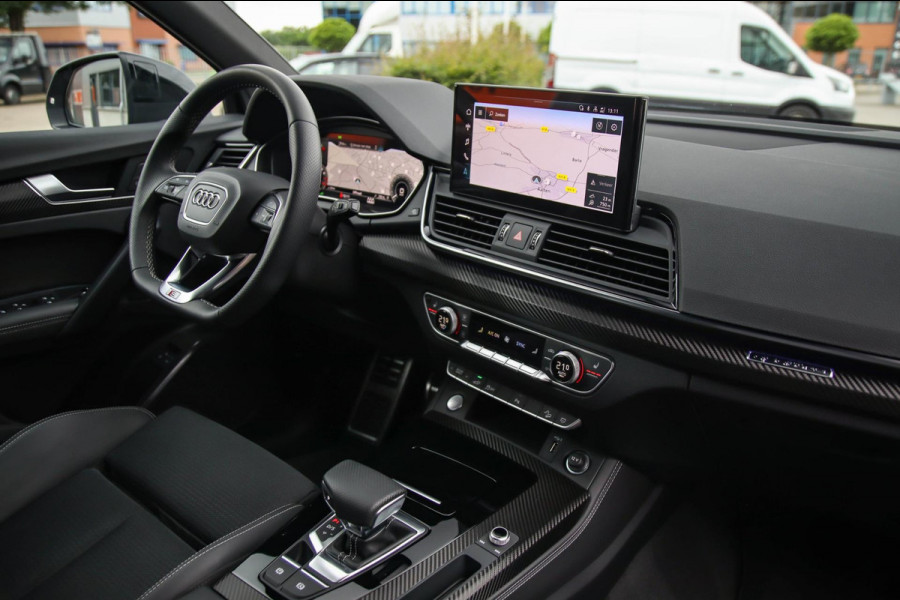 Audi Q5 Sportback 50 TFSIe Quattro Competition S Edition S-Line 299pk Automaat|1e Eig|DLR|NIEUW MODEL|Virtual Cockpit|Black|Camera