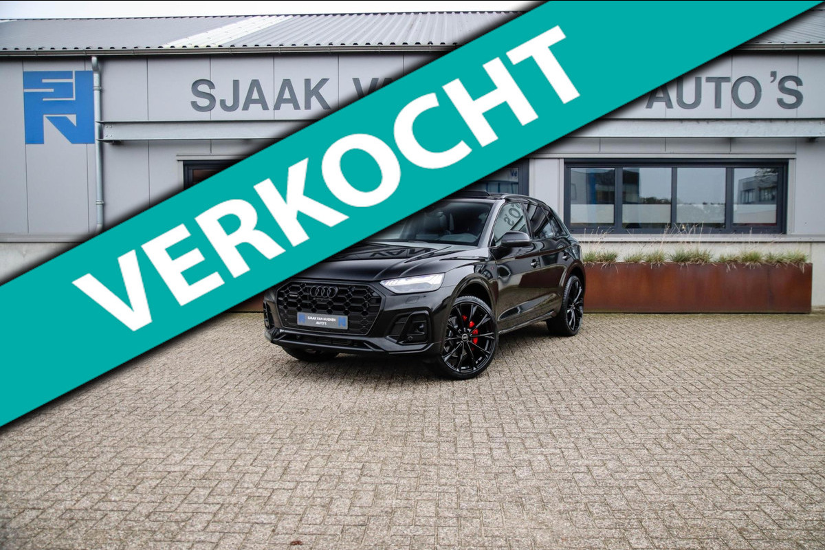 Audi Q5 50 TFSI e Quattro Competition S Edition S-Line 299pk Automaat|Panoramadak|Supersport S stoelen|Virtual Cockpit|OLED Matrix