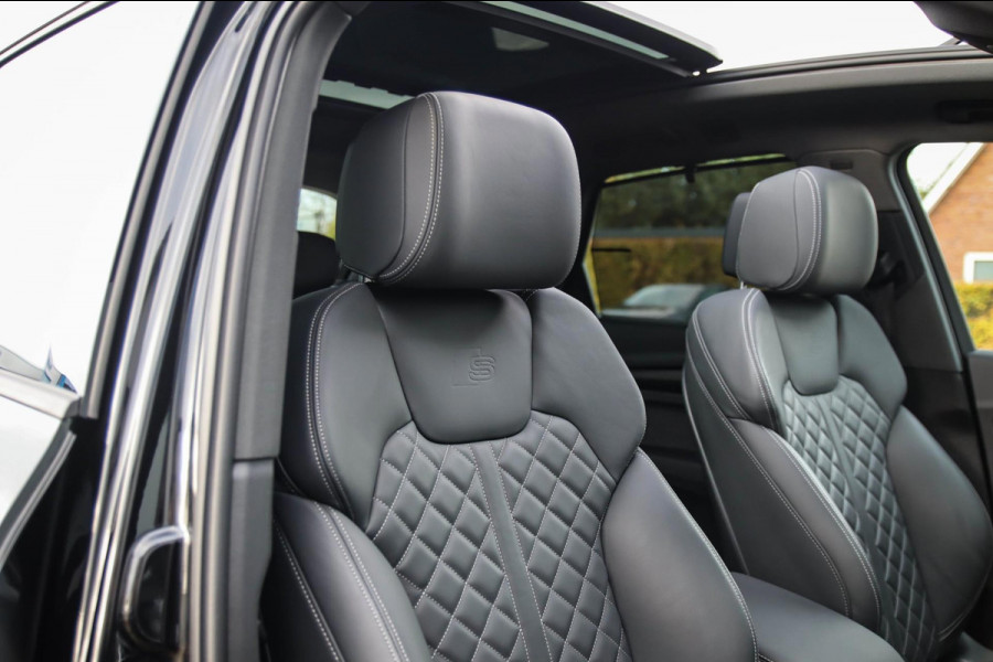 Audi Q5 55 TFSI e Quattro Competition S Edition S-Line 367pk Automaat|Luchtvering|Panoramadak|Virtual Cockpit|OLED Matrix|Trekhaak
