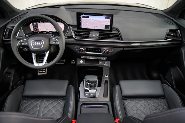 Audi Q5 55 TFSI e Quattro Competition S Edition S-Line 367pk Automaat|Luchtvering|Panoramadak|Virtual Cockpit|OLED Matrix|Trekhaak