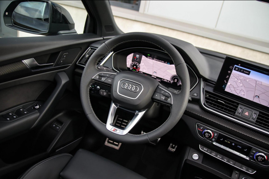 Audi Q5 55 TFSI e Quattro Competition S Edition S-Line 367pk Automaat|Luchtvering|Panoramadak|Virtual Cockpit|OLED Matrix|Trekhaak