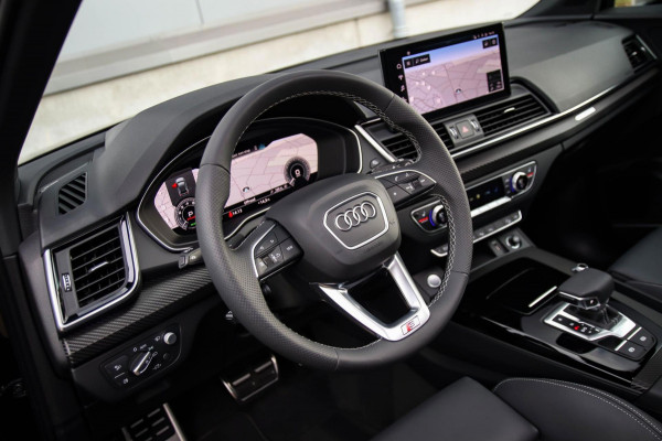 Audi Q5 55 TFSI e Quattro Competition S Edition S-Line 367pk Automaat|Luchtvering|Panoramadak|Virtual Cockpit|OLED Matrix|Trekhaak