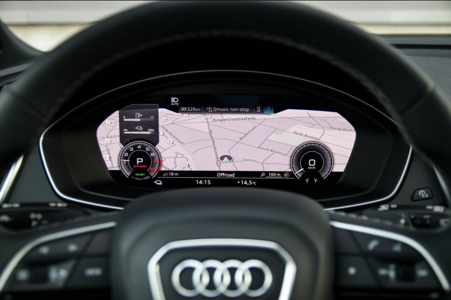Audi Q5 55 TFSI e Quattro Competition S Edition S-Line 367pk Automaat|Luchtvering|Panoramadak|Virtual Cockpit|OLED Matrix|Trekhaak
