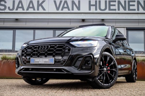 Audi Q5 55 TFSI e Quattro Competition S Edition S-Line 367pk Automaat|Luchtvering|Panoramadak|Virtual Cockpit|OLED Matrix|Trekhaak