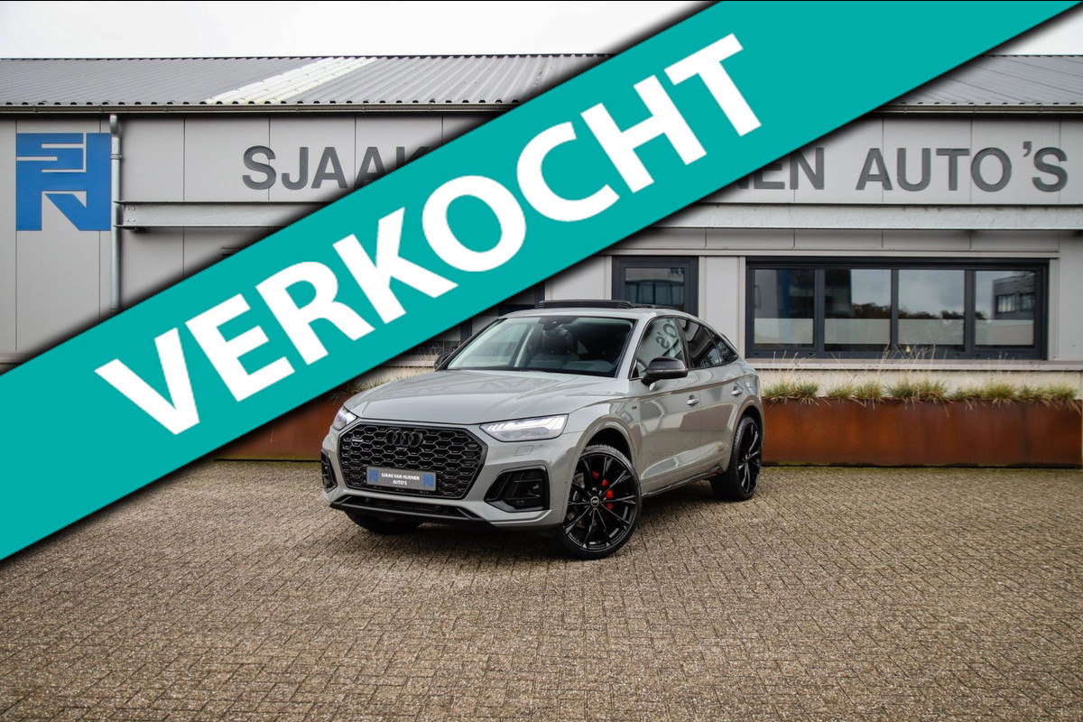 Audi Q5 Sportback 55 TFSI e Quattro Competition S Edition S-Line 367pk Automaat! Panoramadak|Virtual Cockpit|OLED Matrix|Trekhaak