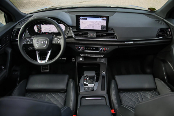 Audi Q5 55 TFSI e Quattro Competition S Edition S-Line 367pk Automaat|Luchtvering|Panoramadak|Virtual Cockpit|OLED Matrix|Trekhaak