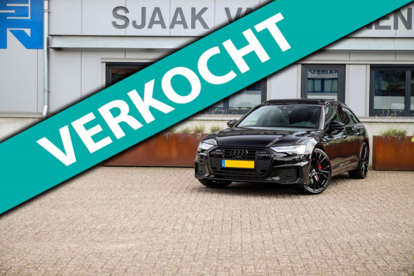 Audi A6 Avant 55 TFSI e Quattro Competition S line Edition 367pk Automaat! Kuipstoelen|Panoramadak|Virtual Cockpit|HD Matrix|Black