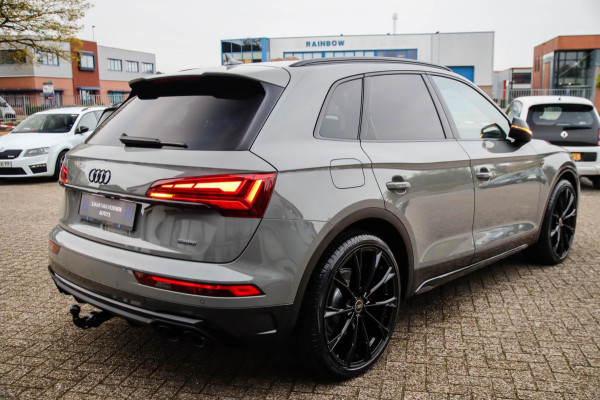 Audi Q5 55 TFSI e Quattro Competition S Edition S-Line 367pk Automaat! Luchtvering|Virtual Cockpit|OLED Matrix|ACC|Black|Trekhaak
