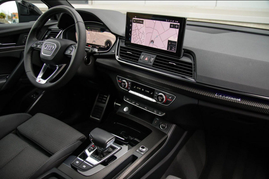 Audi Q5 55 TFSI e Quattro Competition S Edition S-Line 367pk Automaat! Luchtvering|Virtual Cockpit|OLED Matrix|ACC|Black|Trekhaak