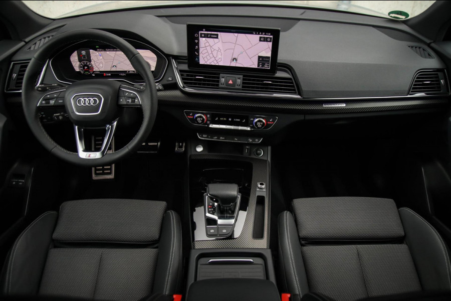 Audi Q5 55 TFSI e Quattro Competition S Edition S-Line 367pk Automaat! Luchtvering|Virtual Cockpit|OLED Matrix|ACC|Black|Trekhaak