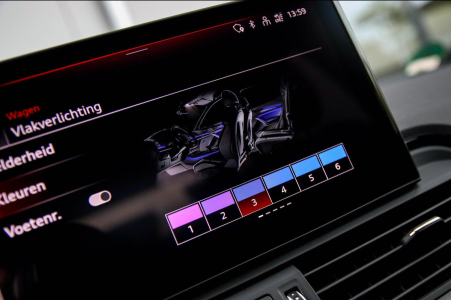Audi Q5 55 TFSI e Quattro Competition S Edition S-Line 367pk Automaat! Luchtvering|Virtual Cockpit|OLED Matrix|ACC|Black|Trekhaak