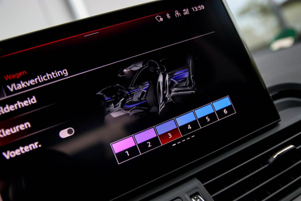 Audi Q5 55 TFSI e Quattro Competition S Edition S-Line 367pk Automaat! Luchtvering|Virtual Cockpit|OLED Matrix|ACC|Black|Trekhaak