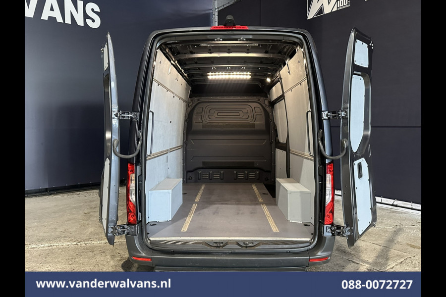 Mercedes-Benz Sprinter 317 CDI 170pk L2H2 Euro6 Airco | 360 graden Camera | Apple Carplay | Cruisecontrol | Stoelverwarming Android Auto, Chauffeursstoel, Parkeersensoren, Bijrijdersbank