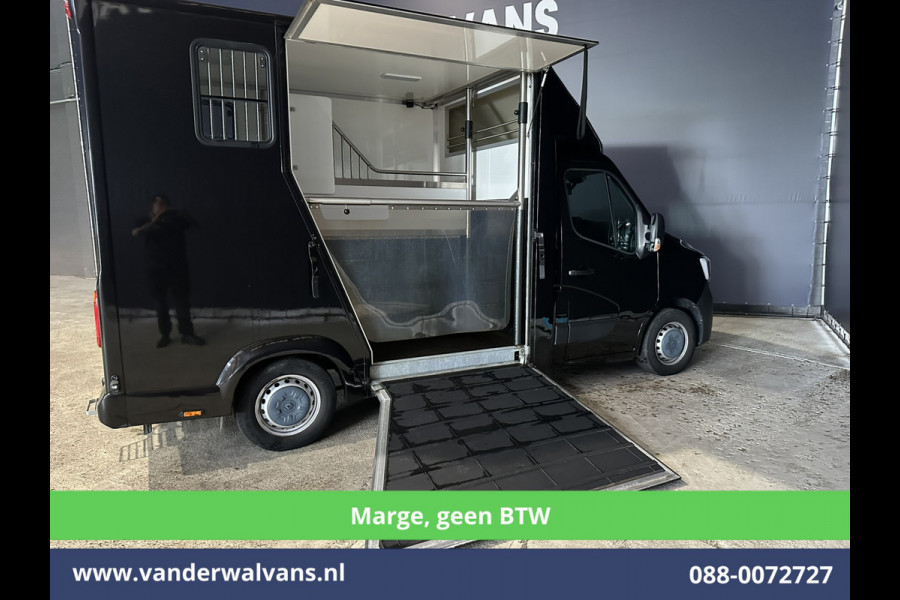 Renault Master 2.3 dCi 150pk **MARGE, geen BTW** L2H1 Paardenwagen Euro6 Airco | Camera | Cruisecontrol | Trekhaak Bijrijdersbank