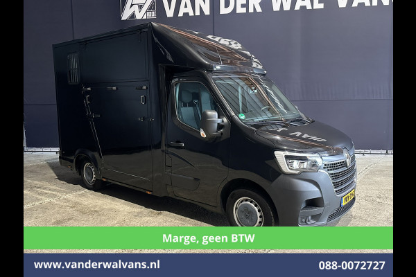 Renault Master 2.3 dCi 150pk **MARGE, geen BTW** L2H1 Paardenwagen Euro6 Airco | Camera | Cruisecontrol | Trekhaak Bijrijdersbank