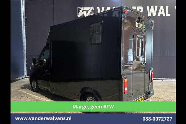 Renault Master 2.3 dCi 150pk **MARGE, geen BTW** L2H1 Paardenwagen Euro6 Airco | Camera | Cruisecontrol | Trekhaak Bijrijdersbank