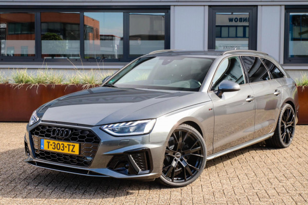 Audi A4 Avant 40 2.0 TFSI S line Black Edition Facelift 190pk S-Tronic! 1e|Virtual Cockpit|Leder|LED Matrix|360 Camera|ACC|Black