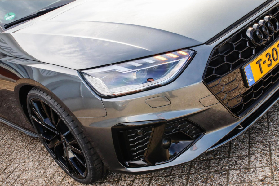 Audi A4 Avant 40 2.0 TFSI S line Black Edition Facelift 190pk S-Tronic! 1e|Virtual Cockpit|Leder|LED Matrix|360 Camera|ACC|Black
