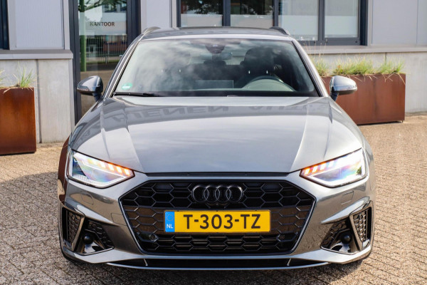 Audi A4 Avant 40 2.0 TFSI S line Black Edition Facelift 190pk S-Tronic! 1e|Virtual Cockpit|Leder|LED Matrix|360 Camera|ACC|Black