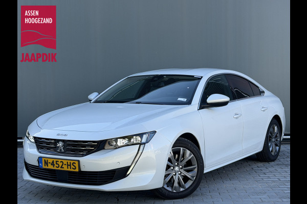 Peugeot 508 BWJ 2021 | 1.2T 131PK Allure AUTOMAAT | CLIMA | LED | STOELVERW | NAVI | LEDER/STOF | AGR | CARPLAY | PRIVACY GLASS | PDC 2X |