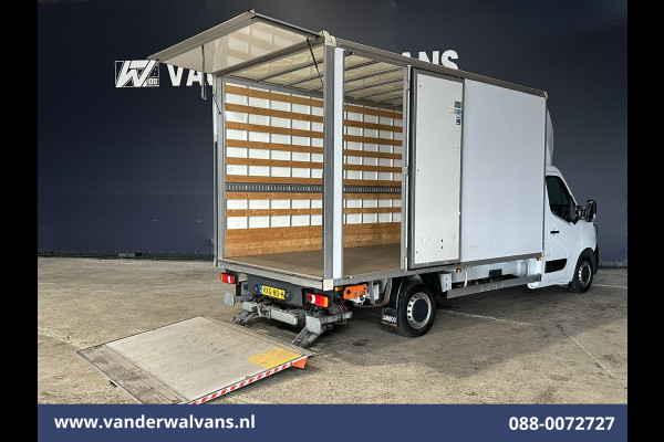 Renault Master 2.3 dCi 146pk Bakwagen 232cm Hoog Laadklep Zijdeur Euro6 Airco | LED | Cruisecontrol | Lat om Lat Betimmering Bijrijdersbank, 972kg laadvermogen, Trekhaak