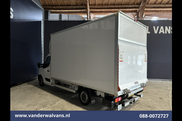 Renault Master 2.3 dCi 146pk Bakwagen 232cm Hoog Laadklep Zijdeur Euro6 Airco | LED | Cruisecontrol | Lat om Lat Betimmering Bijrijdersbank, 972kg laadvermogen, Trekhaak