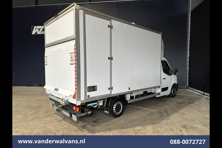 Renault Master 2.3 dCi 146pk Bakwagen 232cm Hoog Laadklep Zijdeur Euro6 Airco | LED | Cruisecontrol | Lat om Lat Betimmering Bijrijdersbank, 972kg laadvermogen, Trekhaak