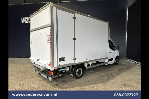 Renault Master 2.3 dCi 146pk Bakwagen 232cm Hoog Laadklep Zijdeur Euro6 Airco | LED | Cruisecontrol | Lat om Lat Betimmering Bijrijdersbank, 972kg laadvermogen, Trekhaak