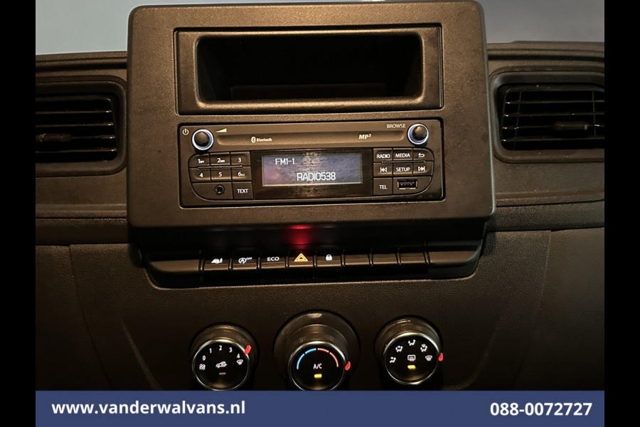 Renault Master 2.3 dCi 146pk Bakwagen 232cm Hoog Laadklep Zijdeur Euro6 Airco | LED | Cruisecontrol | Lat om Lat Betimmering Bijrijdersbank, 972kg laadvermogen, Trekhaak