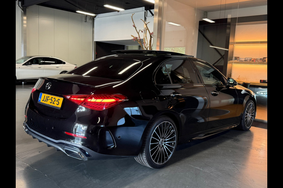 Mercedes-Benz C-Klasse 180 AMG Night Pano Memory 360Cam. Distr.