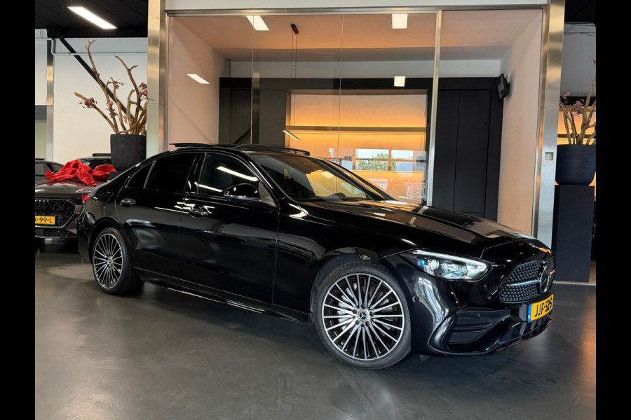 Mercedes-Benz C-Klasse 180 AMG Night Pano Memory 360Cam. Distr.