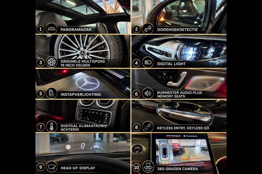 Mercedes-Benz C-Klasse 180 AMG Night Pano Memory 360Cam. Distr.