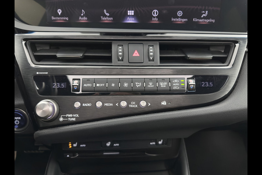 Lexus ES 300h Business Line (INCL-BTW) Aut. *PANO | LEATHER | FULL-LED | ADAPTIVE-CRUISE | BLINDSPOT | KEYLESS | CAMERA | HEATED-COMFORTSEATS | NAVI-FULLMAP | PRIVACY-GLASS | SHIFTPADDLES | ECC | PDC | 18''ALU*