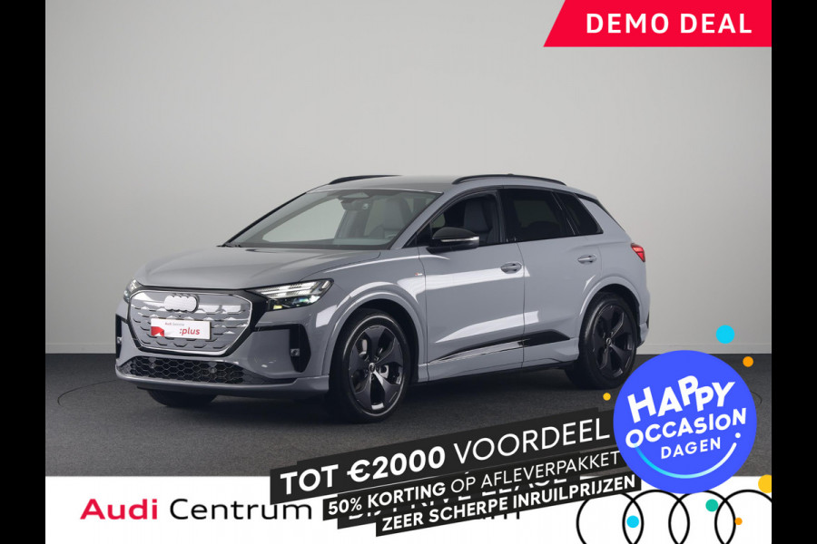 Audi Q4 e-tron S edition performance 82 kWh 286pk | Nieuw model | Per begin december beschikbaar | Keyless | 20 inch Lichtmetalen velgen | Trekhaak | Matrix led | Stoelverwarming