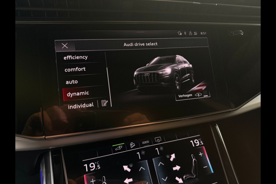 Audi Q8 55 TFSIe S-LINE volleer Luchtvering trekhaak sfeer verl mobiltiets garantie